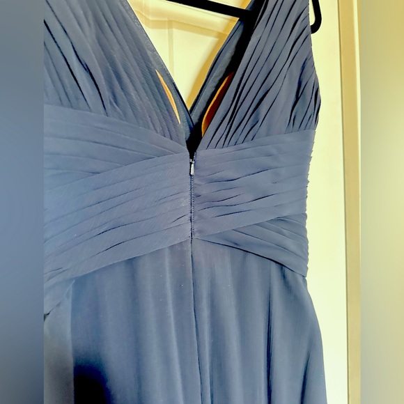Navy Antonia Gown by WATTERS - Picture 11 of 13